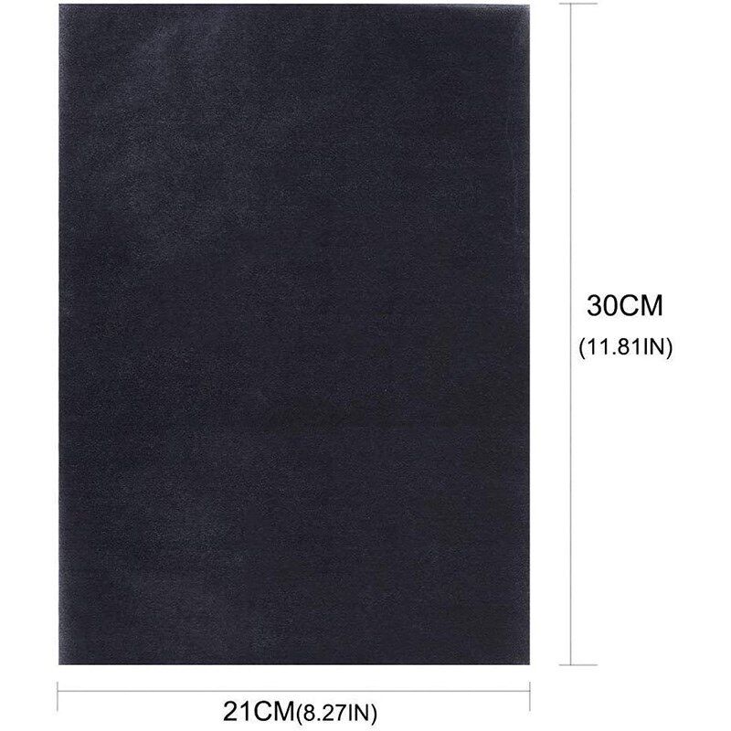 200 sheets graphite paper black carbon transfer (8.5 x 11.