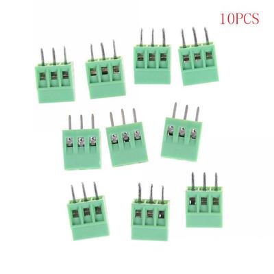 10Pcs 5mm 3Pins 3P PCB 150V 6A DG128 KF128 KF128-3P  Screw T