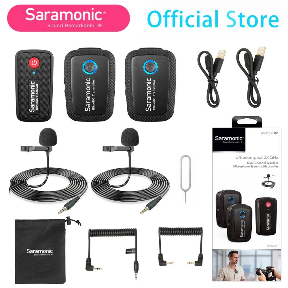 Saramonic Blink500 Wireless Studio Condenser Microphone Lav 电子元器件市场 外设配件 原图主图