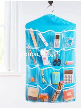 Home 16 Pockets Wall Wardrobe Hanging Organizer Sundries Jew