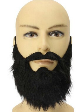 1PC Fake Beard Funny Costume Mustache Prom Props Pirate Par