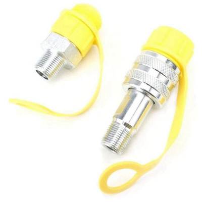 1 Set Of Hydraulic Fittings Quick Connector Zg3/8 High Press