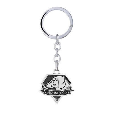 MGS Metal Gear Solid Keychain Fox Hound From ZanzibarLand O