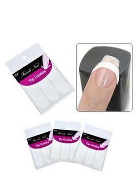 10 pcs DIY French Manicure Nail Art Decorations Round Form F