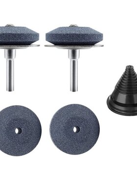 5 Pcs Lawn Mower Blade Sharpener Multi-Sharp Rotary Lawnmowe