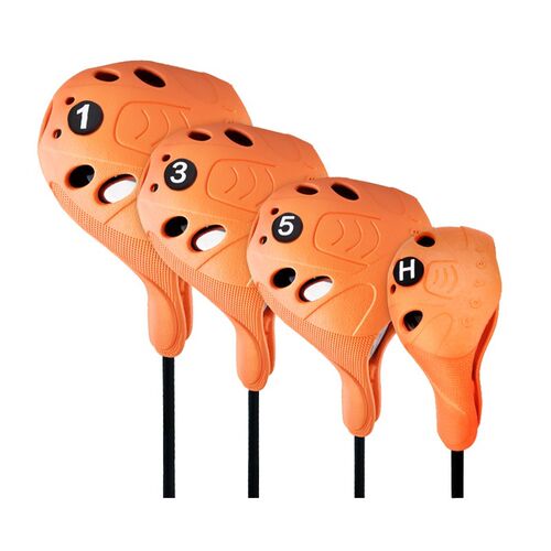 4 pcs/set  golf club head cover 1/3/5/UT Full set of wood po