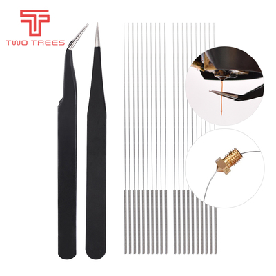 20PCS/Lot 3D Printer Parts Nozzle cleaner Bendable Drill Bit