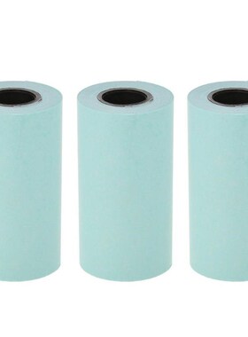 Hot 3 Rolls Printing Paperang Sticker Paper White and Black