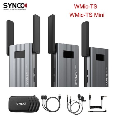 SYNCO WMic TS Mini UHF Professional Wireless Microphone Sys