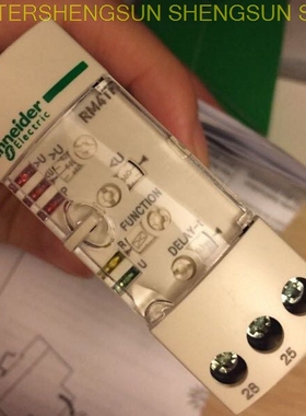 Schneider three phase power supply control relay RM4TR32 pha