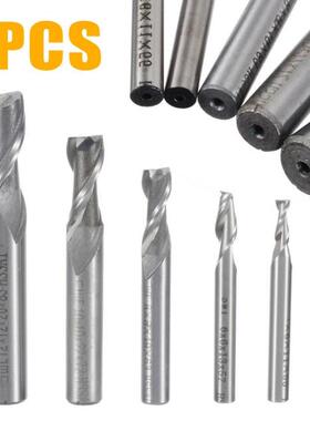 One Pieces 2 Flute Straight Shank End Mill Cutter CNC Drill