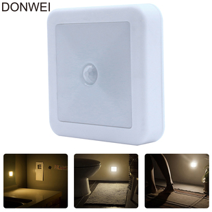 IR Motion Sensor LED Wall Lights Night light Auto On/Off Bat