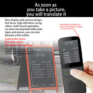 T10 Offline Voice-Translator Smart Portable 137 Language Rea