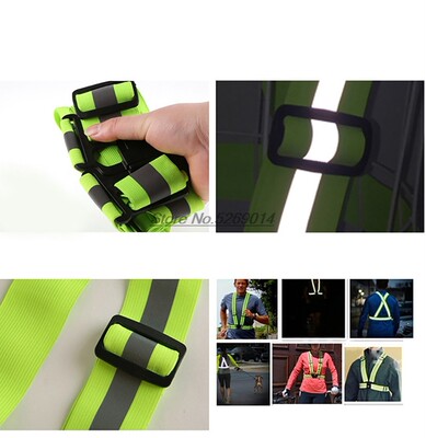 Motorcycle jacket reflective Accessories safe moto rider jac