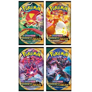 324Pcs/Box Pokemon Cards Sword shield DARKNESS  ABLAZE  Evo
