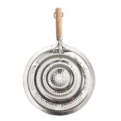 Stove Pan Heat Diffuser Kitchen Utensils Wooden Handle Cook