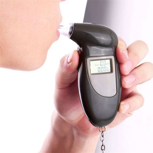 2pcs LCD Display Digital Alcohol Tester Professional Police
