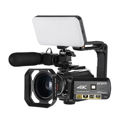 Video Camera for Blogger Filming Ordro AC3 30X Digital Zoom
