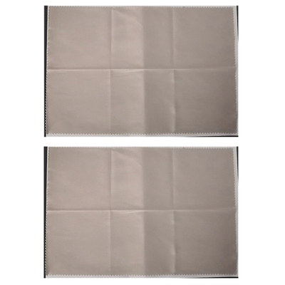 2PCS 34X22.5Cm Microfiber Dustproof Cleaning Cloth For  Pro