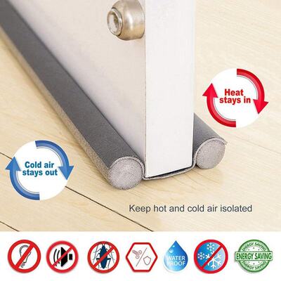 93cm Under Door Draft Guard Stopper Soundproof Reduce Noise