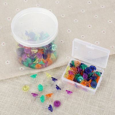 100pcs Or 50pcs Colorful Push Pin I-shaped Nail Quite Big Na