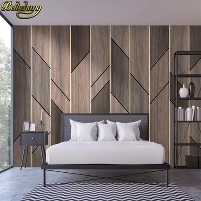 beibehang custom Modern minimalist geometric wooden board w