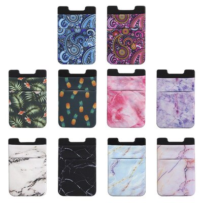 Mobile Phone Wallet Credit ID Card Holder for IPhone 12 11 8