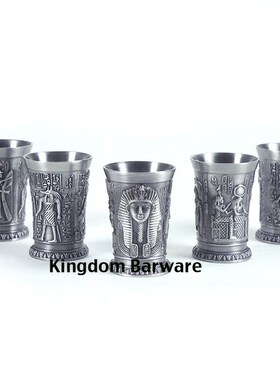 1PCS 40ml Creative Ancient Egypt Shot Glass Mini Mug Espress