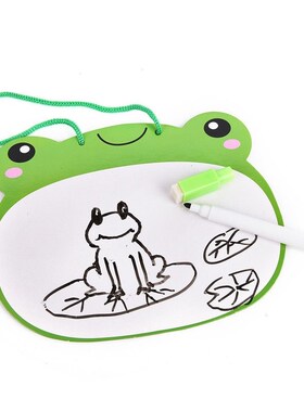 18cm*14cm Cartoon Animal Dry Wipe Cardboard Kids Whiteboard