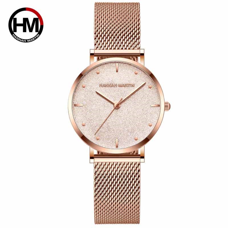 Hannah Martin 2020 New Quartz Women Watches Fashion Luxury