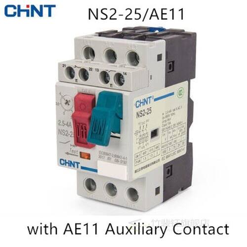 CHINT CHNT motor starter NS2-25 NS2-25X NS2-25/AE11 1.6-2.5A