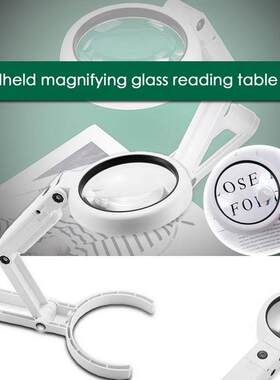 5X 11X Magnifying Glass Dual Use Table Lamp Bright Stand Non
