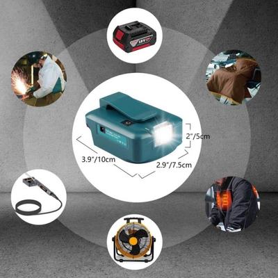Dual USB Power Charging Adapter Converter for makita-ADP05 1