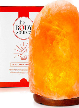 Natural Himalayan Salt Crystal Lamp Pink Rock Healing