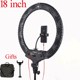 5600K LED Photograhy Phot Light inch Ring Dimmable 3200K