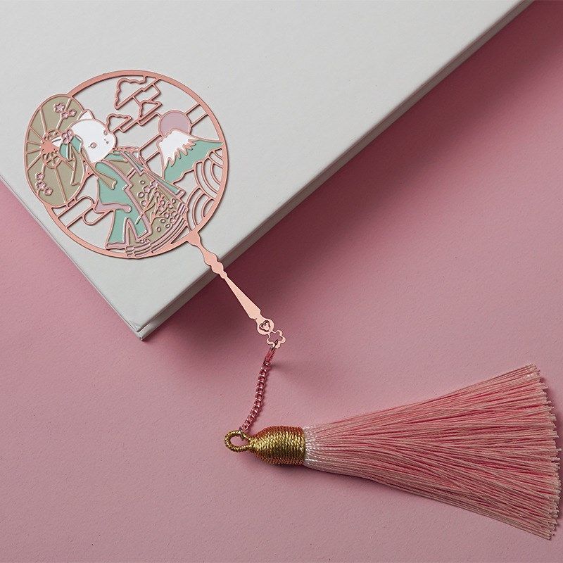 cute metal  bookmark chinese style vintage books marker p