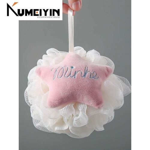 super soft bath ball scrub bubble girl lovely cartoon shower