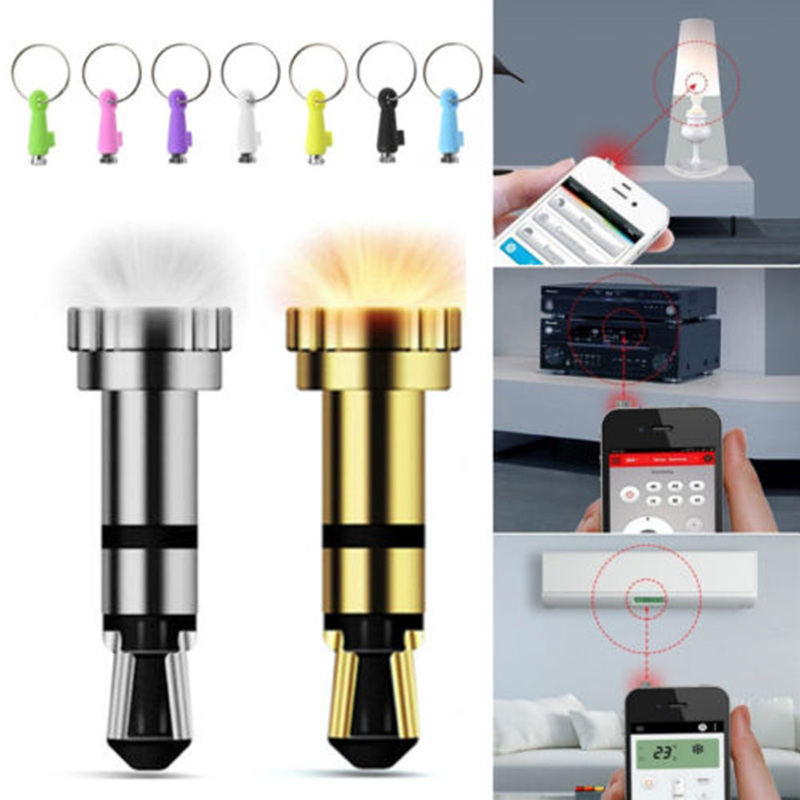 Random Color 3.5mm Plug IR Infrared Wireless Smart Remote Co