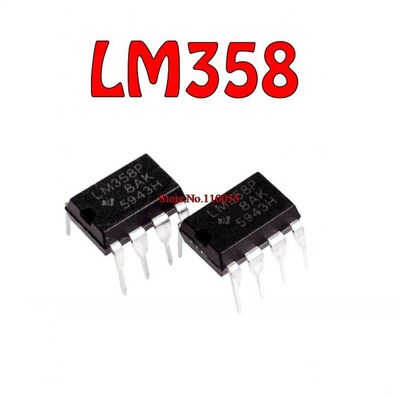10pcs LM358 LM358N LM358P DIP8 integrated circuits