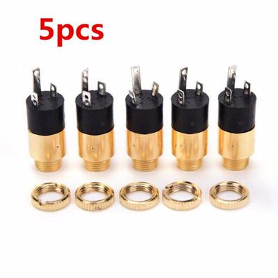 5 Pcs/lot Gold PJ392 3.5mm Stereo Female Sockect Jack 3.5 Au