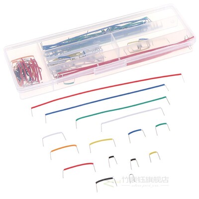 140pcs/set Solderless Breadboard Jumper Cable Wire Kit Diy S