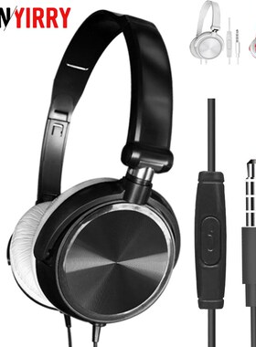 HiFi Wired Headphones for Iphone Sony Headsets with Microph