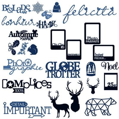 French Bonheur Automne Photographie Photos Ensemble Importa