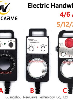 4 6 Axis MPG Universal Pendant Handwheel Manual Pulse Gener