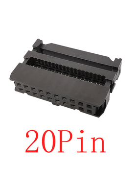 10/20Pcs FC-20P 2x10Pin Dual Row Pitch 2.54mm IDC Socket Con