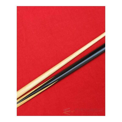 2 Pcs 145cm/57inch American Snooker Wood Pool Cue Assemble C