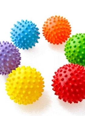 12Pcs Knobby Massage Spikey Balls Sensory Therapy Autism Chi