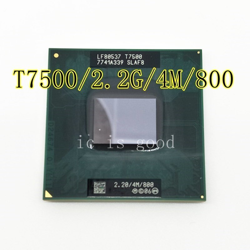 CPU laptop Core 2 Duo T7500 CPU 4M Socket 479 Cache/2.2GHz/ 鲜花速递/花卉仿真/绿植园艺 园艺用品套装 原图主图