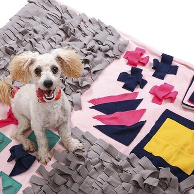 Dog Bed Mascotas Snuffle Mat Blanket Dog  Training Feedin