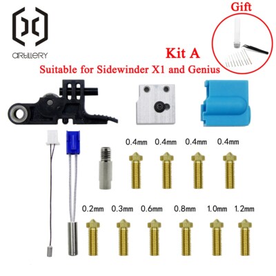 2020! Extruder Sidewinder X1 And Genius Silicone Nozzle Kit